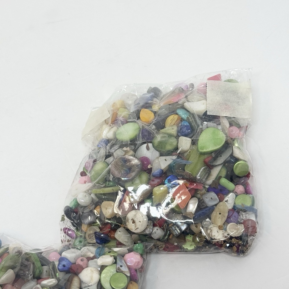 Mixed Bead Soup Glass Shell Stone Jewelry Making Craft Beads Bulk Loose Assorted - Picture 9 of 12